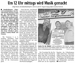 Haller Kreisblatt vom 08.05.2008