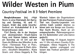 Artikel aus dem Westfalen Blatt vom 14.08.2008