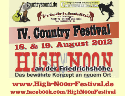 3. High Noon Country Festival am Kulturbahnhof B3 in Borgholzhausen / NRW with / mit David & Heart - The Folsom Prisoners - Jolina Carl - Steve Haggerty & The Wanted - Johnny Cash Experience - Nashfield - Hillbilly Deluxe - Hermann Lammers Meyer Band 3. High Noon Country Festival am Kulturbahnhof B3 in Borgholzhausen / NRW with / mit David & Heart - The Folsom Prisoners - Jolina Carl - Steve Haggerty & The Wanted - Johnny Cash Experience - Nashfield - Hillbilly Deluxe - Hermann Lammers Meyer Band